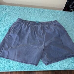 Big Dogs Men's 2XL Shorts Gray Casual Elastic Waist Cotton Blend